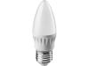 Лампа светодиодная LED 6вт Е27 белый свеча 4000К ОНЛАЙТ