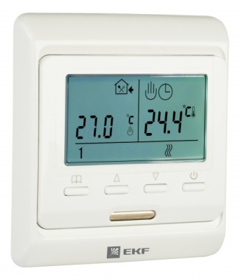 EKF Термостат для теплых полов электронный 16 A 230В с датчиком пола