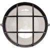 Светильник НПП1308 черный/круг решетка крупная 60Вт IP54 ИЭК